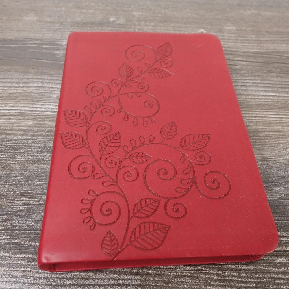 Holy Bible HCSB Holman Christian Standard Red Faux Leather Holman